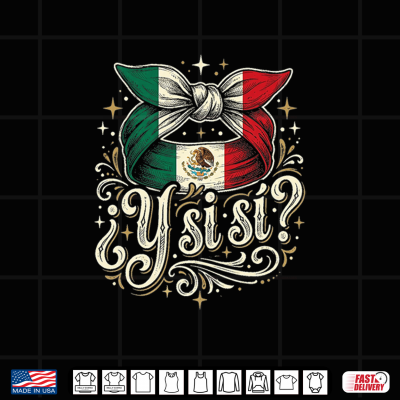 design y si si mexican y si si flag mexico culture premium tri blend shirt