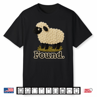 Found Sheep Psalm 23 Christian Faith Shirt