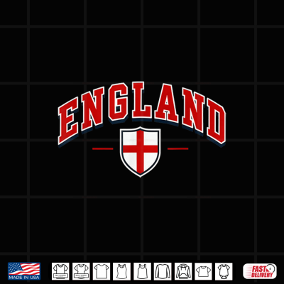Design England English St George Flag Shirt