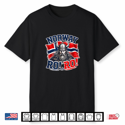 Norway Flag For Men Women Kids Norge Gift With Norway Viking Shirt