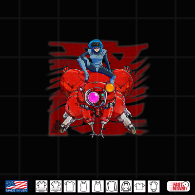 Design Motoko Fuchikoma Shirt