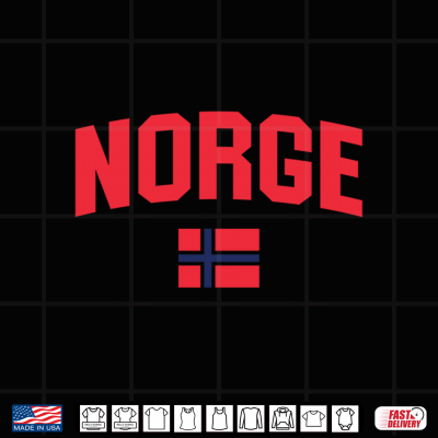 Design Norge Norwegian Gift Norge Norway Norge Shirt