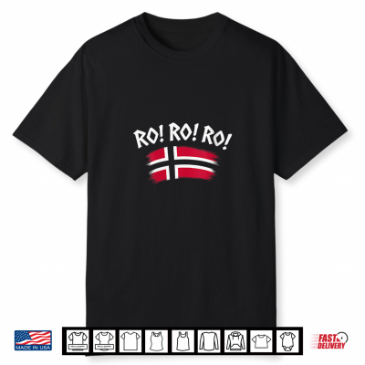 Norway Row Norge Ro Shirt Norwegian Flag Shirt