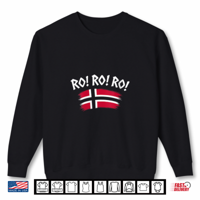 Sweatshirt Norway Row Norge Ro Shirt Norwegian Flag Shirt