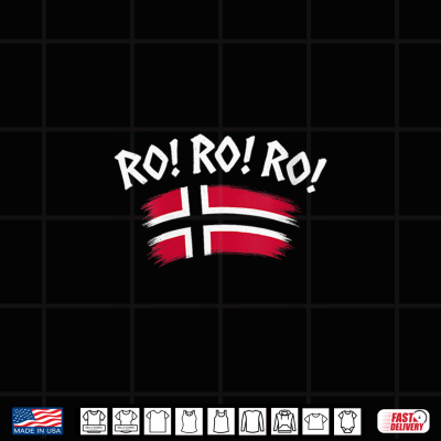 Design Norway Row Norge Ro Shirt Norwegian Flag Shirt