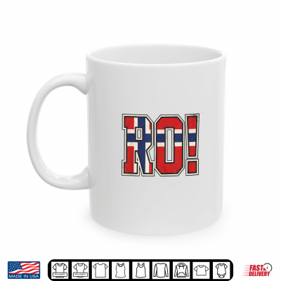 Mug Norwegian Flag Letters Soccer Match Fan Celebration Art Shirt