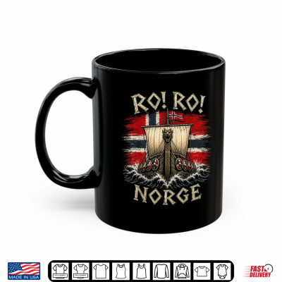 Ro Ro Norge Viking Longship Norway Flag Scandinavian Shirt 3 Mug Ro Ro Norge Viking Longship Norway Flag Scandinavian Shirt