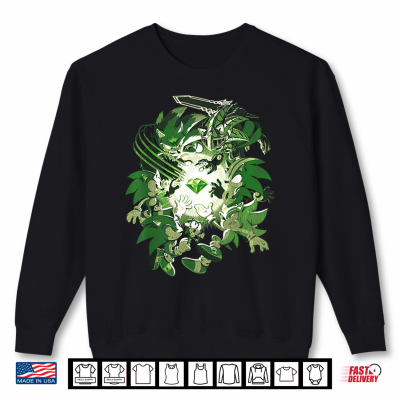 Sonic The Hedgehog Sonic Through The Ages Shirt 2 Sweatshirt Sonic the Hedgehog Sonic Through the Ages Shirt