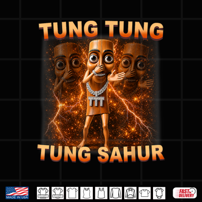 Design Tung Tung Tung Sahur is Calling Scuba Dance Meme Shirt