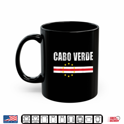 Mug Cape Verde Flag Cape Verdean Proud Cabo Verde Shirt