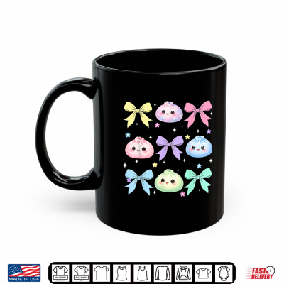 Mug Kawaii Dumpling Cute Pastel Anime Dumpling Lovers Kids Girl Shirt