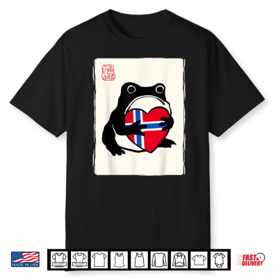 Norwegian Flag Novelty Norway Shirt