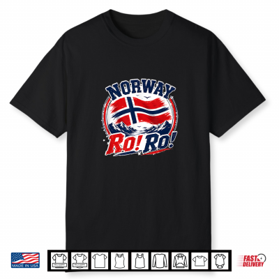 Norway Flag Shirts And Norwegian Flag With Ro Ro Norway Shirt