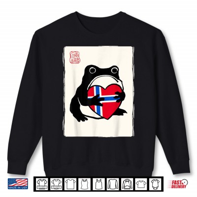 Sweatshirt Norwegian Flag Novelty Norway Shirt