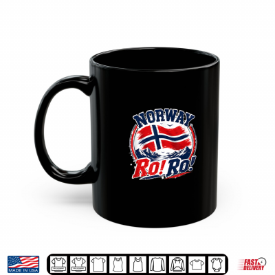 Mug Norway Flag Shirts and Norwegian Flag with Ro Ro Norway Shirt