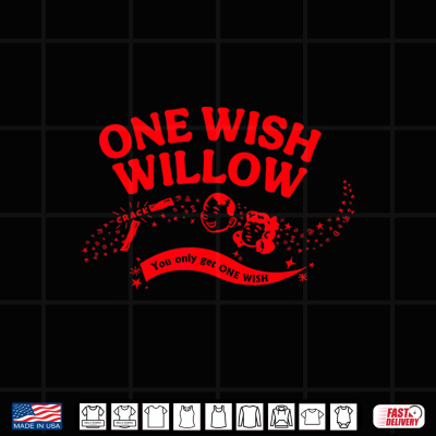 Obsession One Wish Willow Front & Back Shirt 4 Design Obsession One Wish Willow Front Back Shirt
