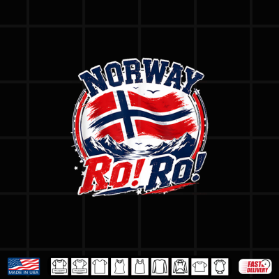 Design Norway Flag Shirts and Norwegian Flag with Ro Ro Norway Shirt