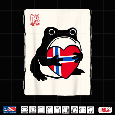 Design Norwegian Flag Novelty Norway Shirt