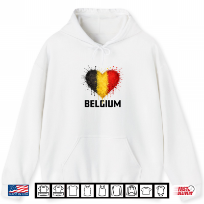 Hoodie Soccer Belgium World Cup 2026 Shirt