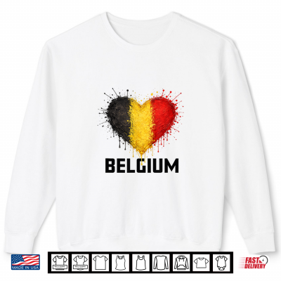 Sweatshirt Soccer Belgium World Cup 2026 Shirt