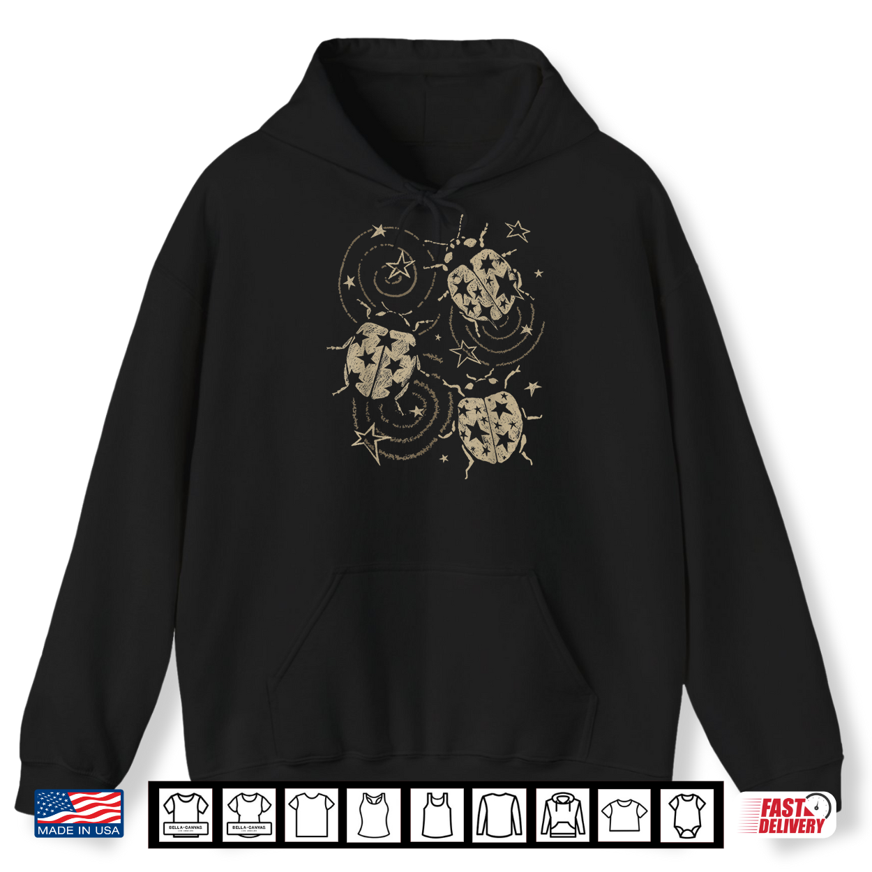 Grunge 2000S Ladybug Y2K Cute Alt 90S Vintage Star Dots Teen Shirt Grunge 2000S Ladybug Y2K Cute Alt 90S Vintage Star Dots Teen Shirt