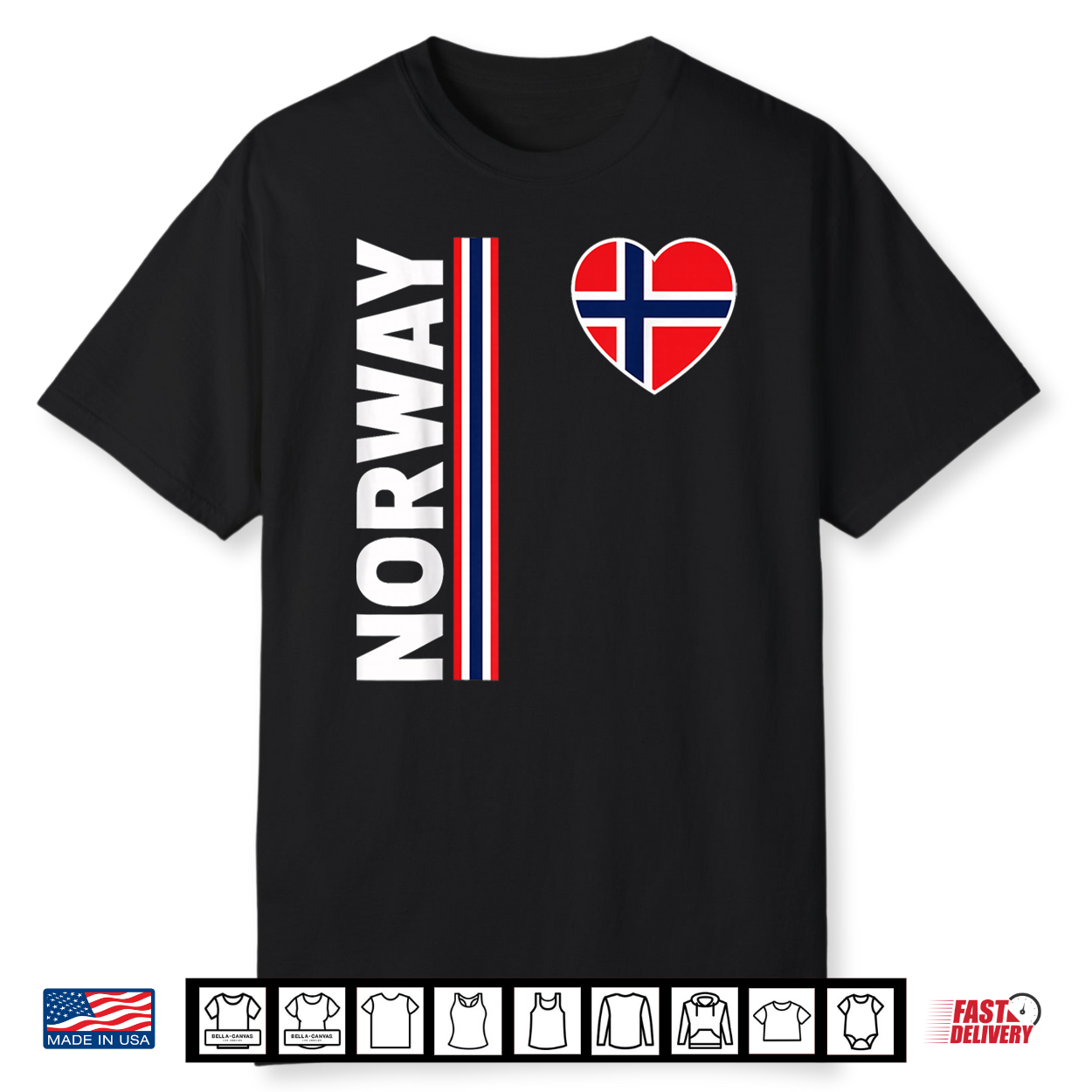 Norway Flag Heart Pride Nordic Patriotic Norge Shirt Norway Flag Heart Pride Nordic Patriotic Norge Shirt