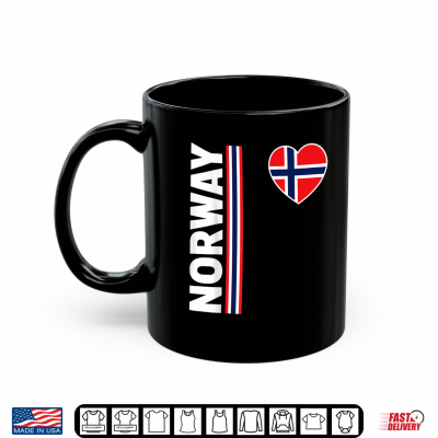 Norway Flag Heart Pride Nordic Patriotic Norge Shirt 3 Mug Norway Flag Heart Pride Nordic Patriotic Norge Shirt