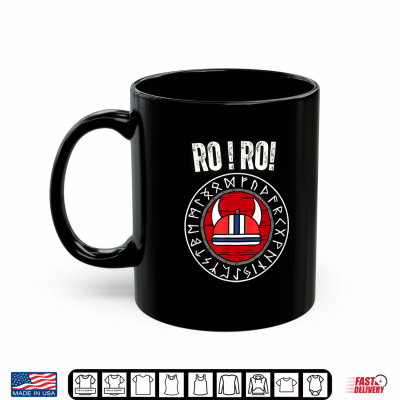 Mug Ro Ro Norway Viking Ship Norwegian Soccer Football Fan Shirt
