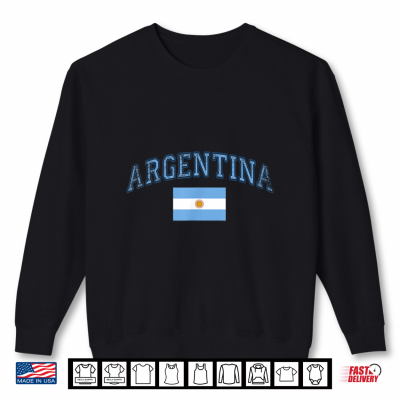 Sweatshirt Vamos Argentina Flag Argentina Pride Shirt
