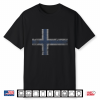 Vintage Grunge Flag Of Norway Norge Norwegian Shirt