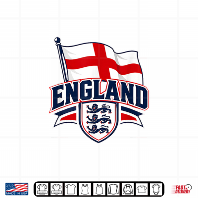 Design England Flag Vintage Shirts for Men Women Kids Patriotic Shirt