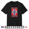 Heia Norge Ro Ro Nordic Viking Ships Norwegian Pride Shirt