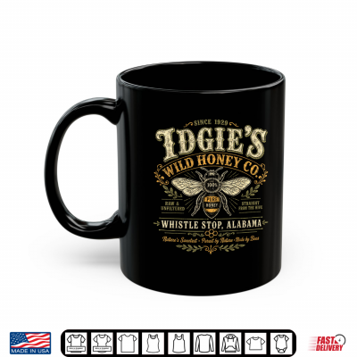 Mug Idgies Wild Honey Co Whistle Stop Alabama Vintage Bee Design Shirt