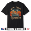 Live Laugh Toaster Bath Skeleton Retro Vintage Humor Shirt