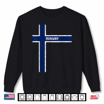 Norge Norway Flag Norwegian Nordic Men Women Girl Boy Kids Shirt 2 Sweatshirt Norge Norway Flag Norwegian Nordic Men Women Girl Boy Kids Shirt