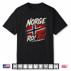 Norge Ro Ro Norway Flag Norwegian Pride Football Supporter Shirt