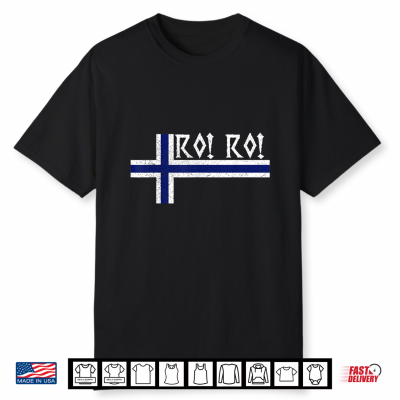 Norway Row Norge Ro Shirt. Norwegian Flag Men Women & Kids Shirt