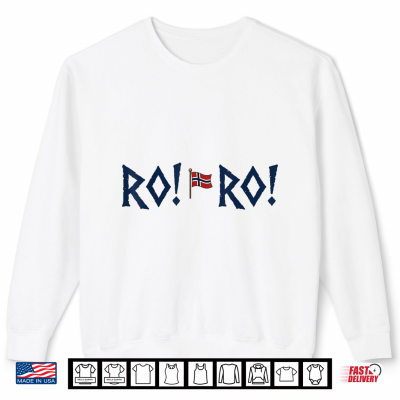 Norway Flag Ro Ro Funny Norway Shirt 2 Sweatshirt Norway Flag Ro Ro Funny Norway Shirt