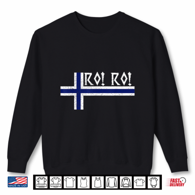 Sweatshirt Norway Row Norge Ro Shirt. Norwegian Flag Men Women Kids Shirt
