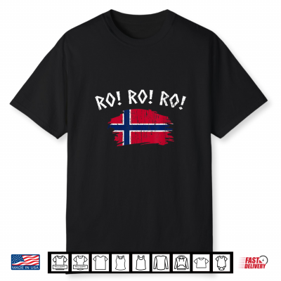 Norway Row Ro Norwegian Flag Men Women Kids Shirt