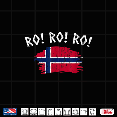 Design Norway Row Ro Norwegian Flag Men Women Kids Shirt