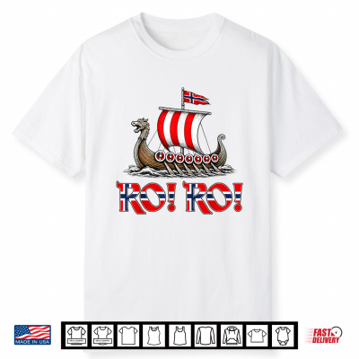 Row Norway Norwegian Pride Men Women Kids Shirt