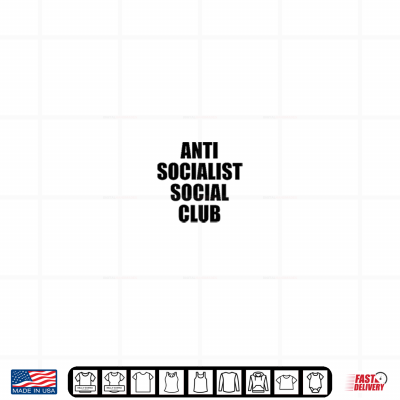 Anti Socialist Social Club (Black) Shirt 4 Design Anti Socialist Social Club Black Shirt