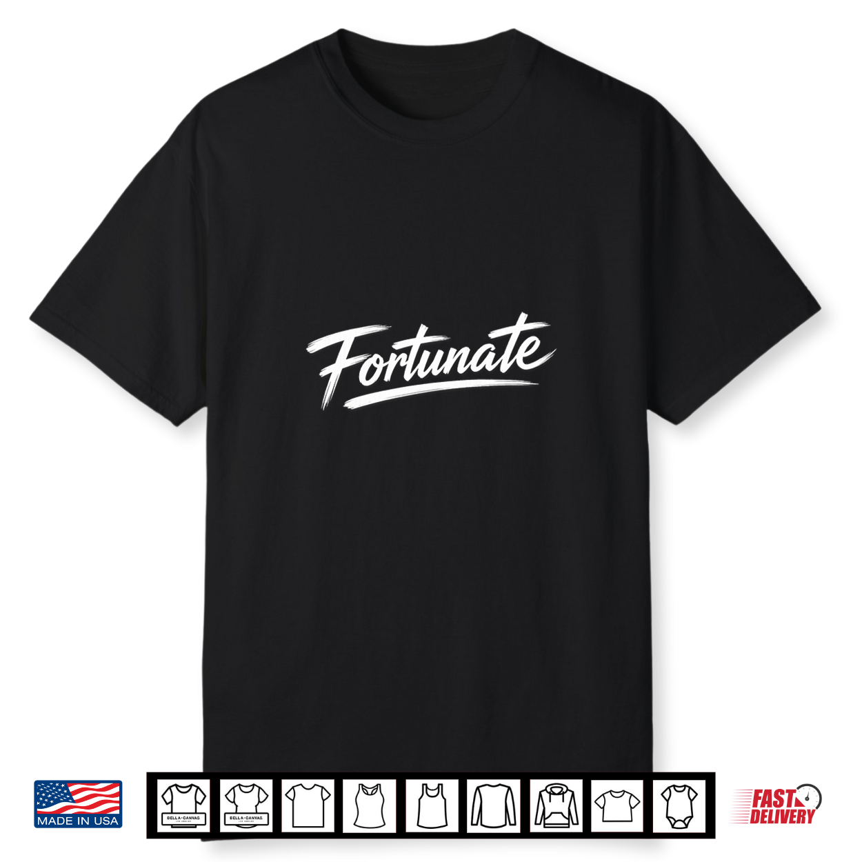 Fortunate Shirt Premium Tri Blend Shirt Fortunate Shirt Premium Tri Blend Shirt