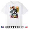 Local Libraries Are Punk Rebel Cat Wearing Glasses Book Shirt