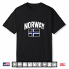 Norway Flag Colors Norwegian Viking Heritage Men Shirt Shirt