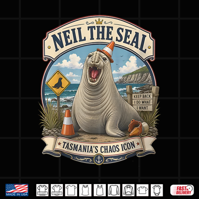 Design Neil the Seal Graphic Shirt