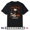 Spooky Biscuits Bakery Funny Black Cat Halloween Pumpkin Shirt