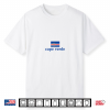 Cape Verde Flag Capo Verde Soccer Fan Cape Verdean Flag Shirt