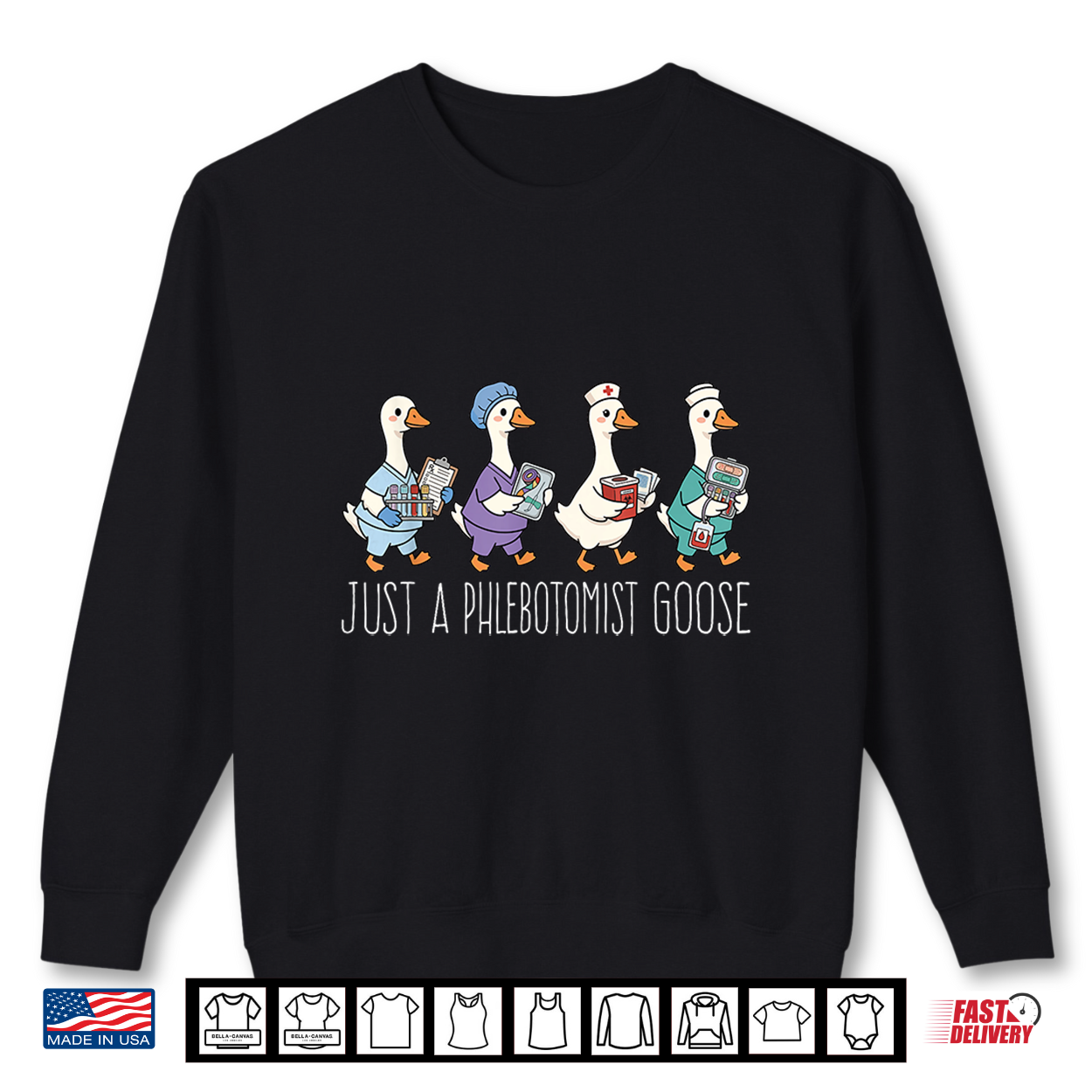 Just A Phlebotomist Goose Funny Medical Lab Blood Tech Shirt Just A Phlebotomist Goose Funny Medical Lab Blood Tech Shirt